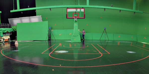 LiDAR Scan Sport Court Sample