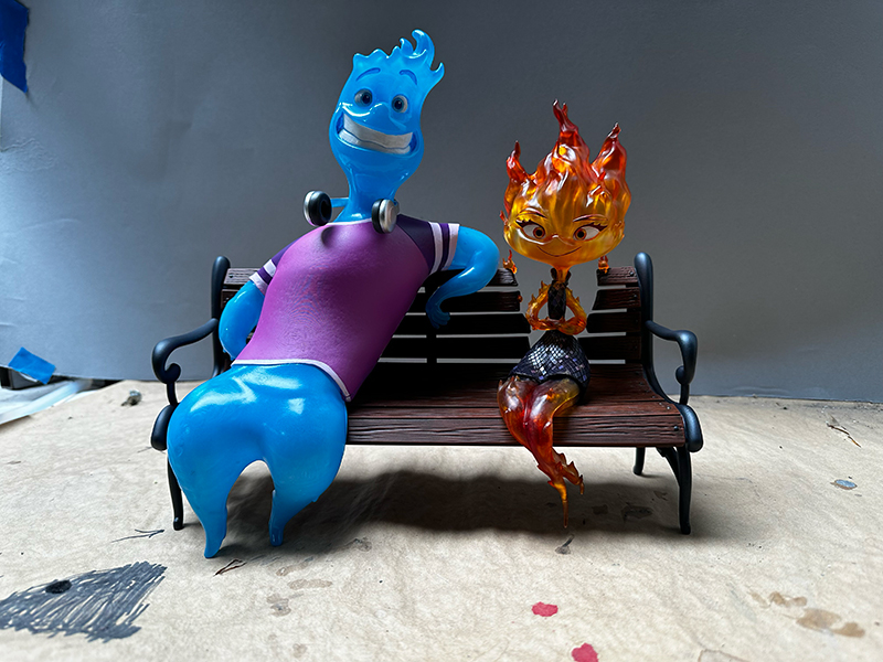 3D Color Printing in Los Angeles - DLP Printing Example