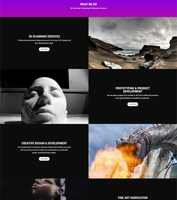 Gentle Giant Studios Launches Reimagined Website